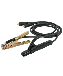 Cables EXPERT para Electrodo y Pinza a Tierra - 200A - Conector 1/2" - Soldadura Profesional - Alta Eficiencia - Clave 100286