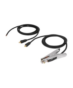 Cables EXPERT con Pinza a Tierra 300A - Sin Portaelectrodo - Conector 1/2" - Alta Potencia - Máxima Durabilidad - Clave 100288