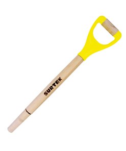 Repuesto de madera para pala con puño contractor grip Surtek CAB17