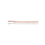 Rollo de 100 m cable polarizado transparente p/bocina 18 AWG