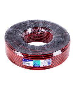 Cable Volteck Bocina 22AWG Bicolor 100m - Codificación por Color para Instalaciones Organizadas (Clave 46264)