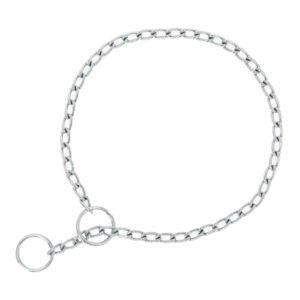 Collar de entrenamiento para perro, 45 cm, eslabón 2 mm