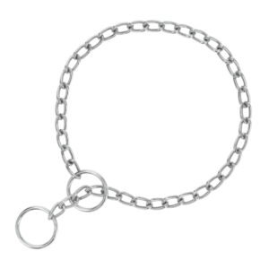 Collar de entrenamiento para perro, 45 cm, eslabón 2.5 mm