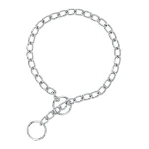 Collar de entrenamiento para perro, 50 cm, eslabón de 3 mm