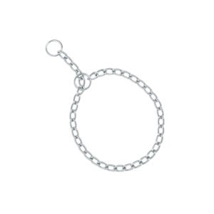 Collar de entrenamiento para perro, 60 cm, eslabón de 4 mm