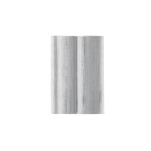 Bolsa con 50 casquillos dobles de aluminio, 1/16', FIERO