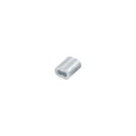 Bolsa con 50 casquillos dobles de aluminio, 1/8', FIERO