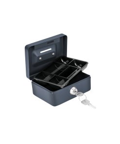 Caja para Dinero, 12 cm, Alta Durabilidad para Seguridad Eficiente, Marca Hermex, Clave 46799