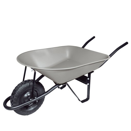 Carretilla con bastidor metálico 4.5 Ft3 llanta neumática de 2 capas Foy CAF452