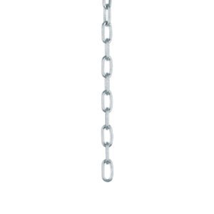 Bolsa con 3 metros de cadena galvanizada de 3/16', FIERO