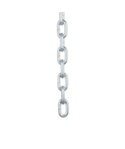 1 Metro de Cadena Galvanizada de 5/16', ideal para uso general, clave 40975 - FIERO Fiero