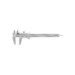 Calibrador vernier analógico 6', acero inox, std y mm,TRUPER