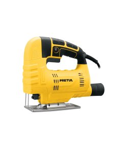 Sierra caladora 400W, opción ligera y eficaz para cortes precisos en madera y metal, PRETUL clave 29003