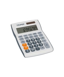 Calculadora TRUPER BolsilloPro - DISEÑO COMPACTO PORTÁTIL - Alta Precisión - Pantalla LCD - Funciones Básicas - Clave 60480