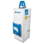 Calentador de Paso, Electrónico, 9L, 2 Servicios, Gas LP, Eficiencia Energética para Agua Caliente, Foset clave 45278 - FOSET