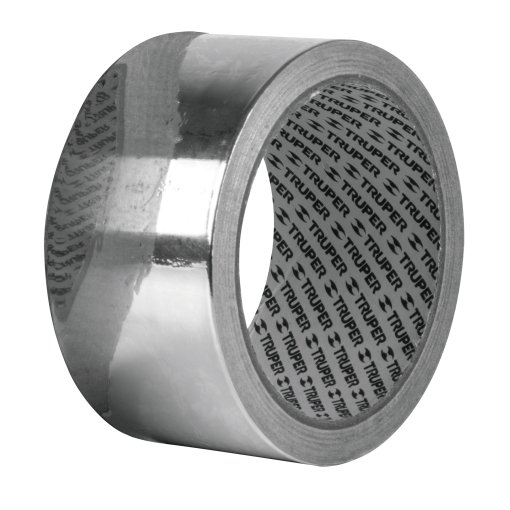 Cinta TRUPER AluminioPro 10m - ANCHO 48mm PROFESIONAL - Alta Resistencia Térmica - Adhesión Superior - Uso Industrial - Clave 12611