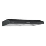 Campana extractora 75 cm, empotrable, negra, FOSET