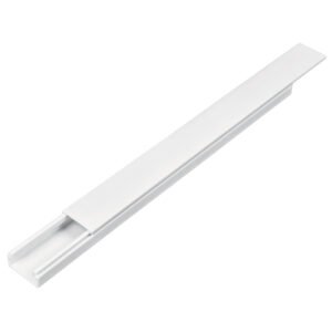 Canaleta de 1 vía 10 x 20 mm, con adhesivo, VOLTECK