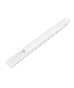 Canaleta VOLTECK de 2 vías 10 x 20 mm con división - Tecnología de organización dual para sistemas independientes que separa físicamente circuitos diferentes en un mismo trayecto (Clave 46283)