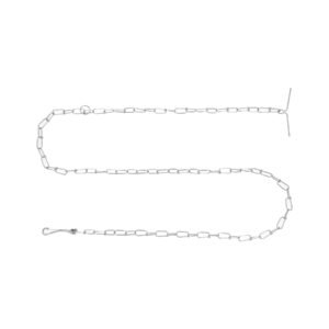 Cadena de 1.8 m de amarre para perro, 2.1 mm, FIERO