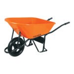 Carretilla 8 ft3 Imponchable, bastidor tubular, TRUPER