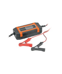 Cargador TRUPER CargaPro 4A - COMPATIBLE CON BATERÍAS 6V/12V - Sistema Inteligente - Carga Segura - Protección Total - Clave 104009