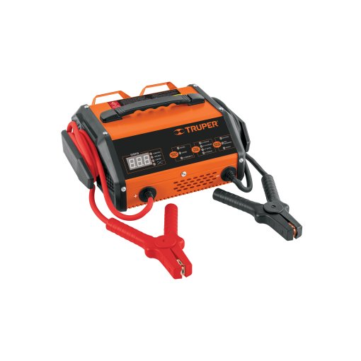 Cargador con Arrancador de 75 A para Baterías de 6/12V, rendimiento profesional, clave 12889 - Expert