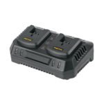 Cargador dual de baterías de ion litio 20V, PRETUL