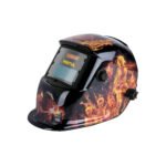 Careta electrónica para soldar sombra 9-13, fuego, PRETUL