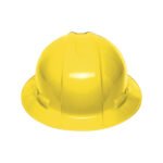 Casco de seguridad ala ancha, amarillo, TRUPER