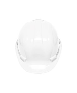 Casco de seguridad, ajuste de intervalos, color blanco, protección confiable para diversas actividades laborales, PRETUL, clave 25038.