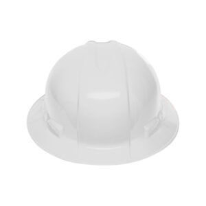Casco de seguridad ala ancha, blanco, TRUPER