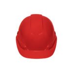 Casco de seguridad, ajuste de matraca, rojo, TRUPER