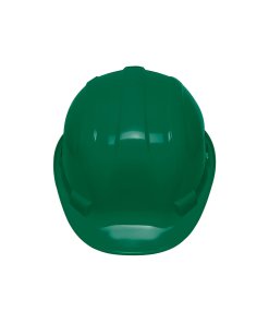 Casco de seguridad, ajuste de intervalos, color verde, protección efectiva para ambientes de trabajo exigentes, PRETUL, clave 25045.