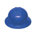 Casco de seguridad ala ancha, azul, TRUPER