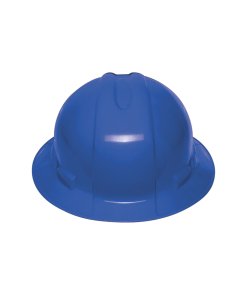 Casco TRUPER SeguridadPro Azul - ALA ANCHA PROFESIONAL - Máxima Protección - Alta Visibilidad - Resistencia Certificada - Clave 10570