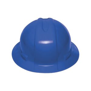 Casco de seguridad ala ancha, azul, TRUPER
