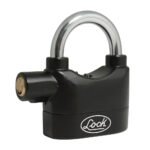Candado con alarma de doble cerrojo 70 mm, llave de puntos Lock CASO70