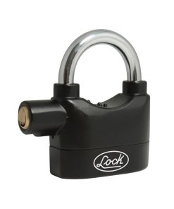 Candado con alarma de doble cerrojo 70 mm, llave de puntos Lock CASO70