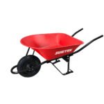 Carretilla reforzada con bastidor metálico 6 Ft3 llanta neumática reforzada de 4 capas Surtek CAT604