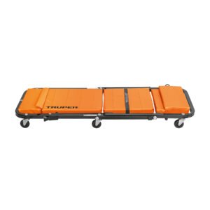 Cama/Banco TRUPER MecánicoPro 48" - MULTIPOSICIÓN TAMAÑO EXTRA GRANDE - Resistencia Superior - Máxima Comodidad - Alta Movilidad - Clave 14849