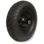 Llanta imponchable de poliuretano de 16" con rin para carretilla Surtek CATLX