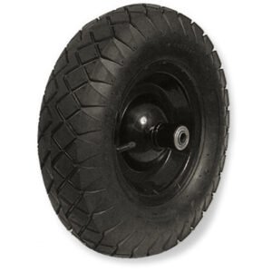 Llanta imponchable de poliuretano de 16" con rin para carretilla Surtek CATLX