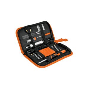 Kit soldadura electrónica con cautín de 25 W, temp regulable