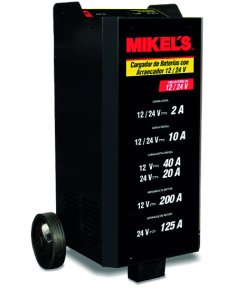 Cargador para baterías 12/24 V con arrancador MIKELS CBAP-1224