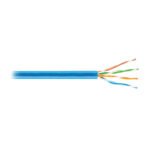 Metro de cable UTP CAT5E, Bobina de 100m, azul, VOLTECK