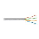 Metro de cable UTP CAT5E, Bobina de 100m, gris, VOLTECK