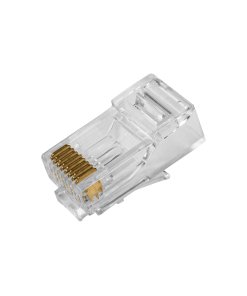 Plug Volteck RJ45 CAT6 20pz - Alto Rendimiento para Redes de Alta Velocidad que Requieren Máximo Ancho de Banda (Clave 49469)