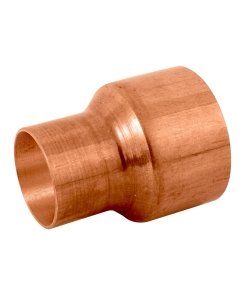 Reducción Campana de Cobre de 1-1/2' x 1', Resistencia y Durabilidad para Instalaciones de Agua, FOSET Clave 48871