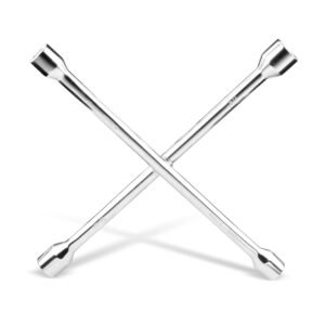Llave de cruz cromada 14” (13/16” - 3/4” - 17mm - 7/8”) MIKELS CC-2